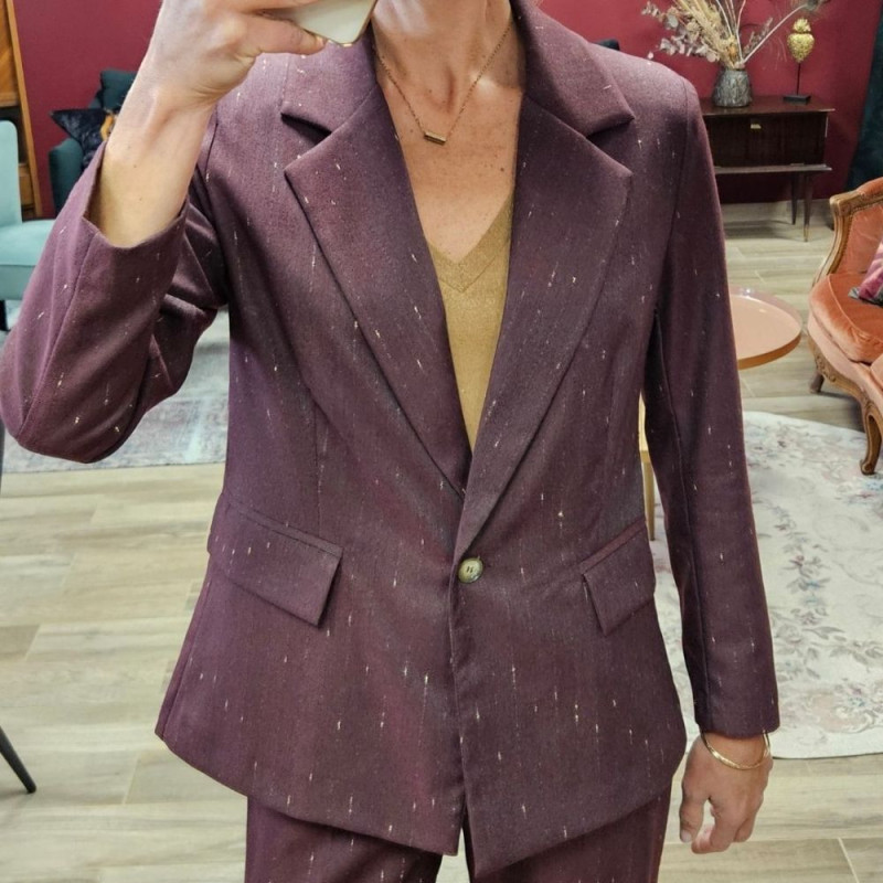 7267 BLAZER DAWAN BORDEAUX