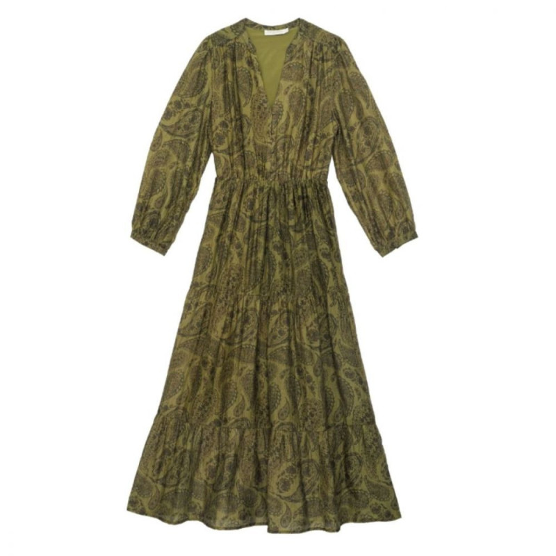 7117 ROBE RYMA CACHEMIRE