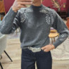 7044 PULL MAGGE GRIS DARK GREY MELANGE