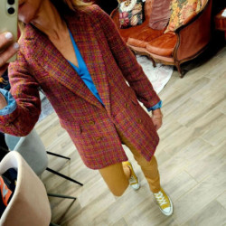 7113 BLAZER TINA WILD FUSHIA