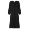 7182 ROBE LONGUE SHIRLEY NOIRE