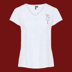 7270 T-SHIRT SERIMA "WINE...