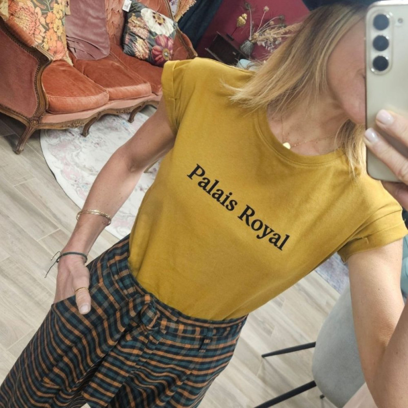 7174 T-SHIRT SORENTINO " PALAIS ROYAL" OCRE