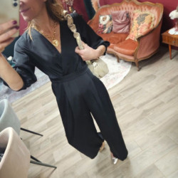 7449 COMI EVA SATIN NOIR