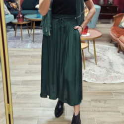 7263 JUPE LONGUE SILKY VERT...