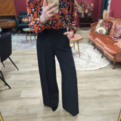 7234 PANTALON DENOA NOIR LARGE