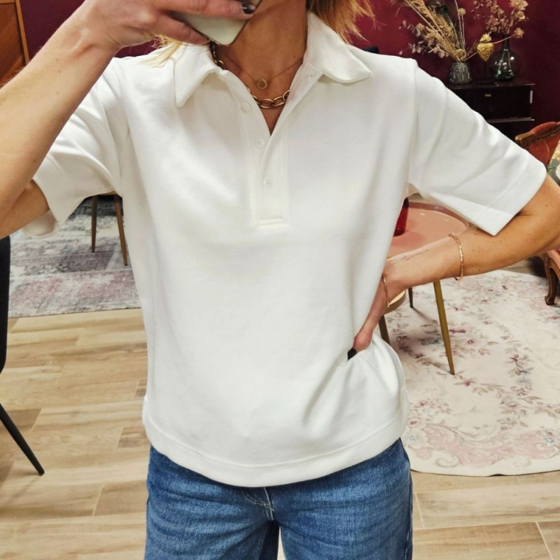 7468 POLO PUSTI MARSHMALLOW