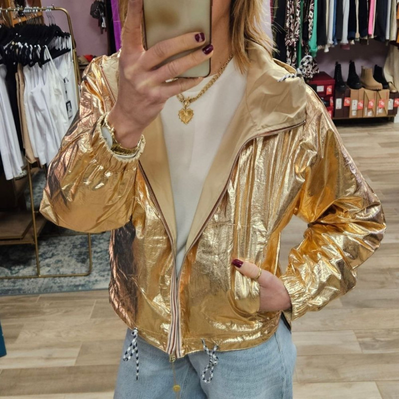 VESTE SODAH BEIGE REVERSIBLE