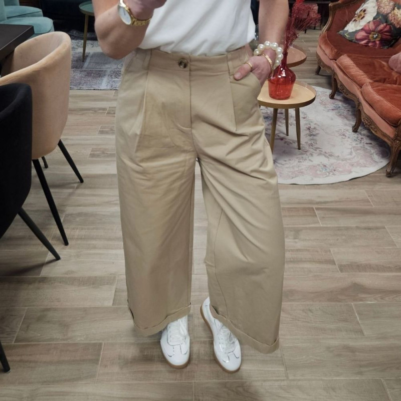 7718 PANTALON HENIA BEIGE