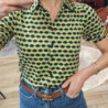 7509 BLOUSE DRIFT CARINA GREEN PONDEROSA