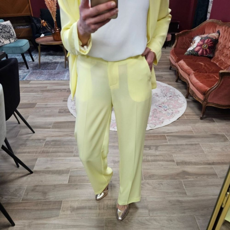 7844 PANTALON EVASE LONG CITY MIMOSA