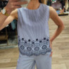 7898 TOP INZI EMBRODERY