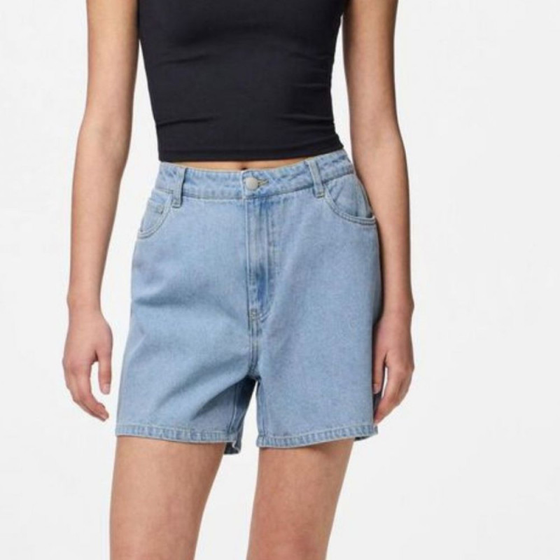 6854 SHORT ABBI DENIM LIGHT BLUE