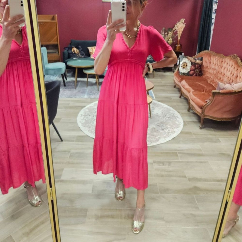 6902 ROBE ETOLA FUSHIA