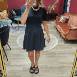 7887 ROBE SKYLAR BLACK